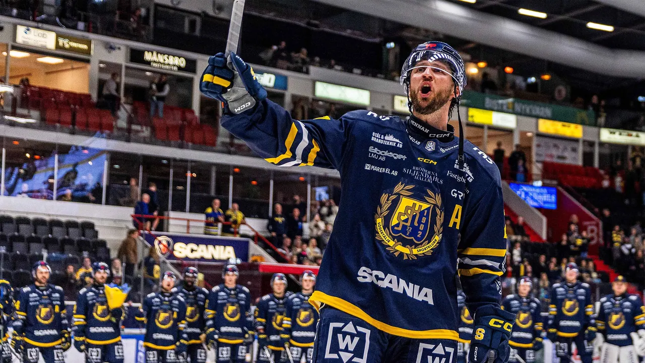 Södertälje SK – IK Oskarshamn, bild från TV4 Play+