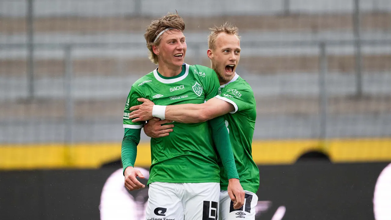 IK Brage – Östers IF, bild från TV4 Play+
