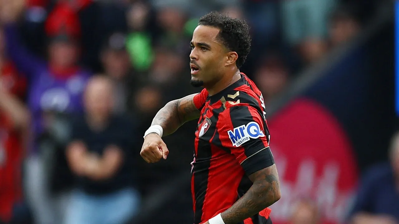 Bournemouth – Aston Villa, bild från Viaplay