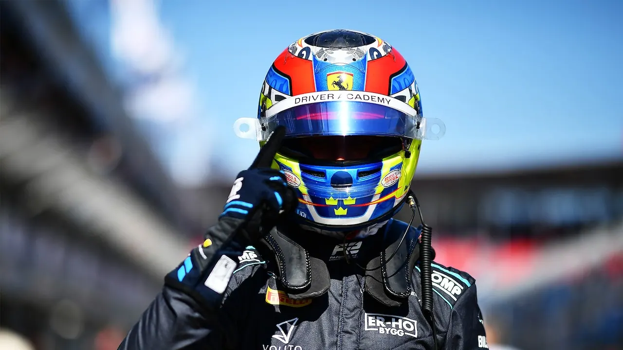 Formel 2: Baku, bild från Viaplay