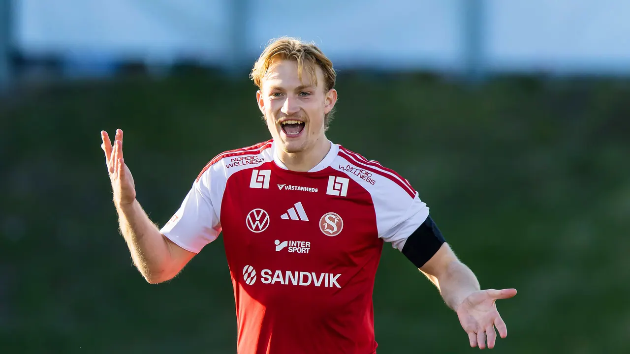 Sandvikens IF – Östersunds FK, bild från TV4 Play+