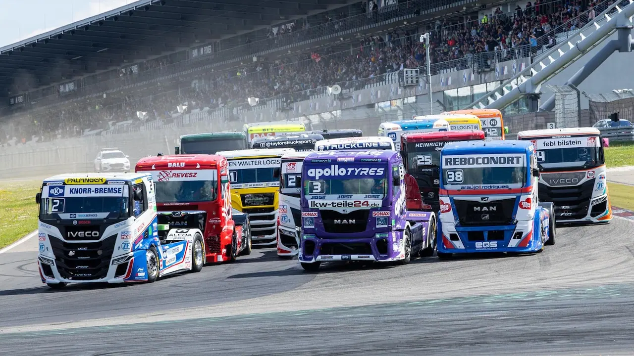 FIA European Truck Racing Championship: Le Mans, bild från Viaplay