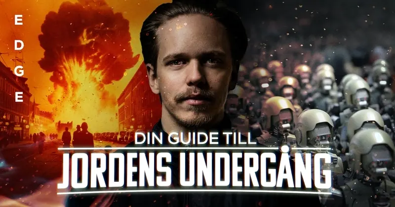 Din guide till jordens undergång, bild från SVT Play