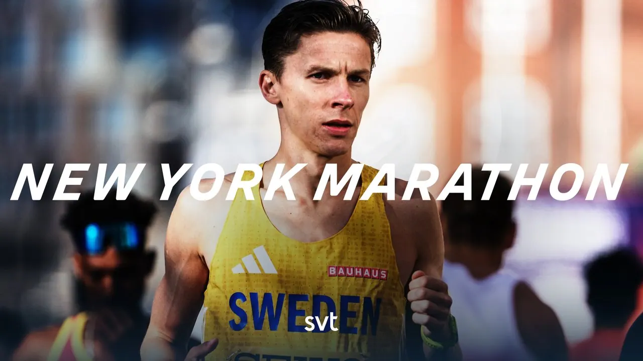 New York Marathon, bild från SVT Play