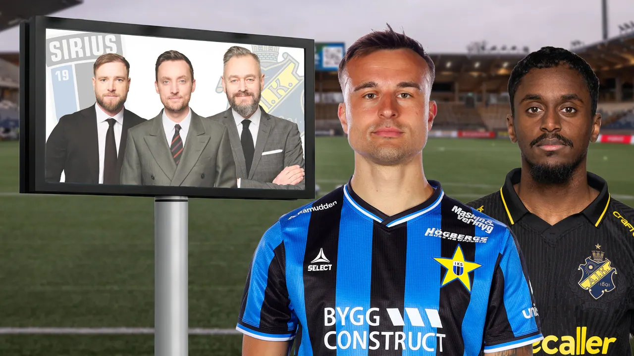 Sirius – AIK, bild från TV4 Play+