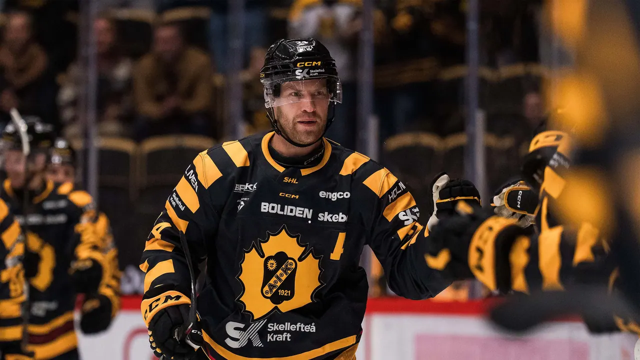 Skellefteå – Linköping, bild från TV4 Play+