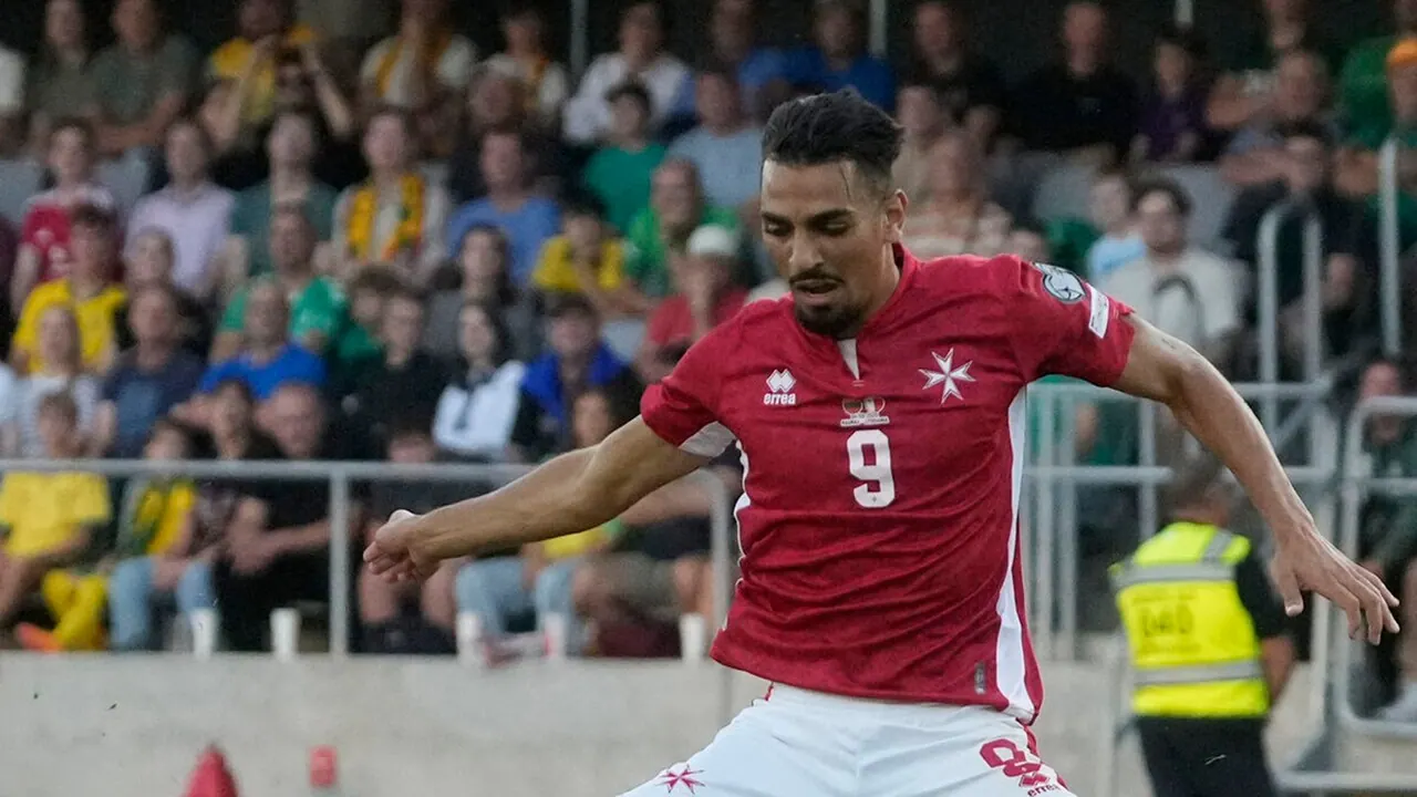 Malta – Andorra, bild från Viaplay