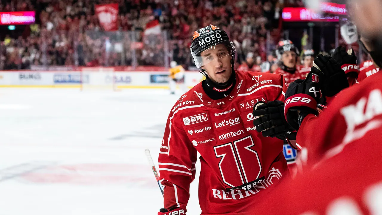 Örebro – Frölunda, bild från TV4 Play+