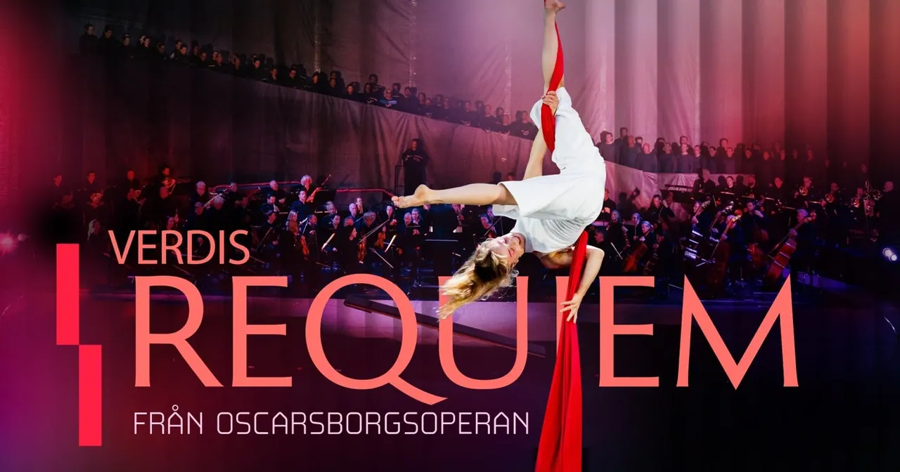 Verdis Requiem från Oscarsborgsoperan, bild från SVT Play