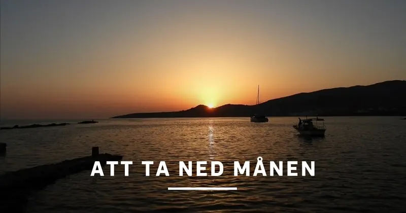 Att ta ned månen, bild från SVT Play