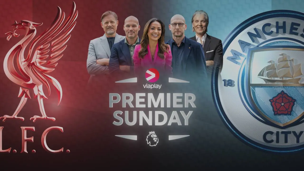 Viaplay Premier Sunday: Liverpool – Man City, bild från Viaplay