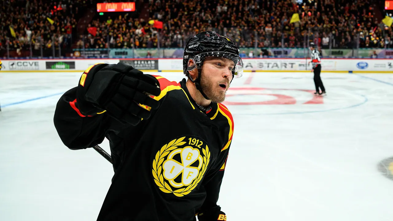 Brynäs – Växjö, bild från TV4 Play+