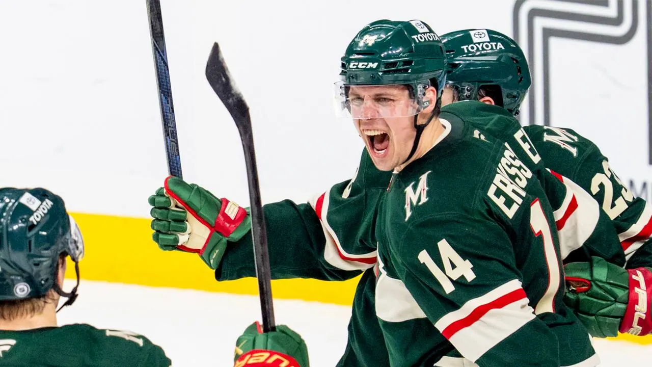 Minnesota – Boston, bild från Viaplay