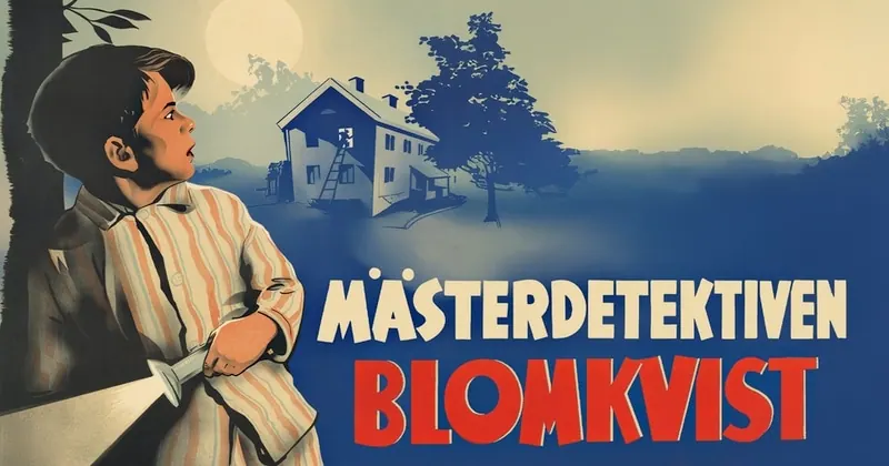 Mästerdetektiven Blomkvist, bild från SVT Play