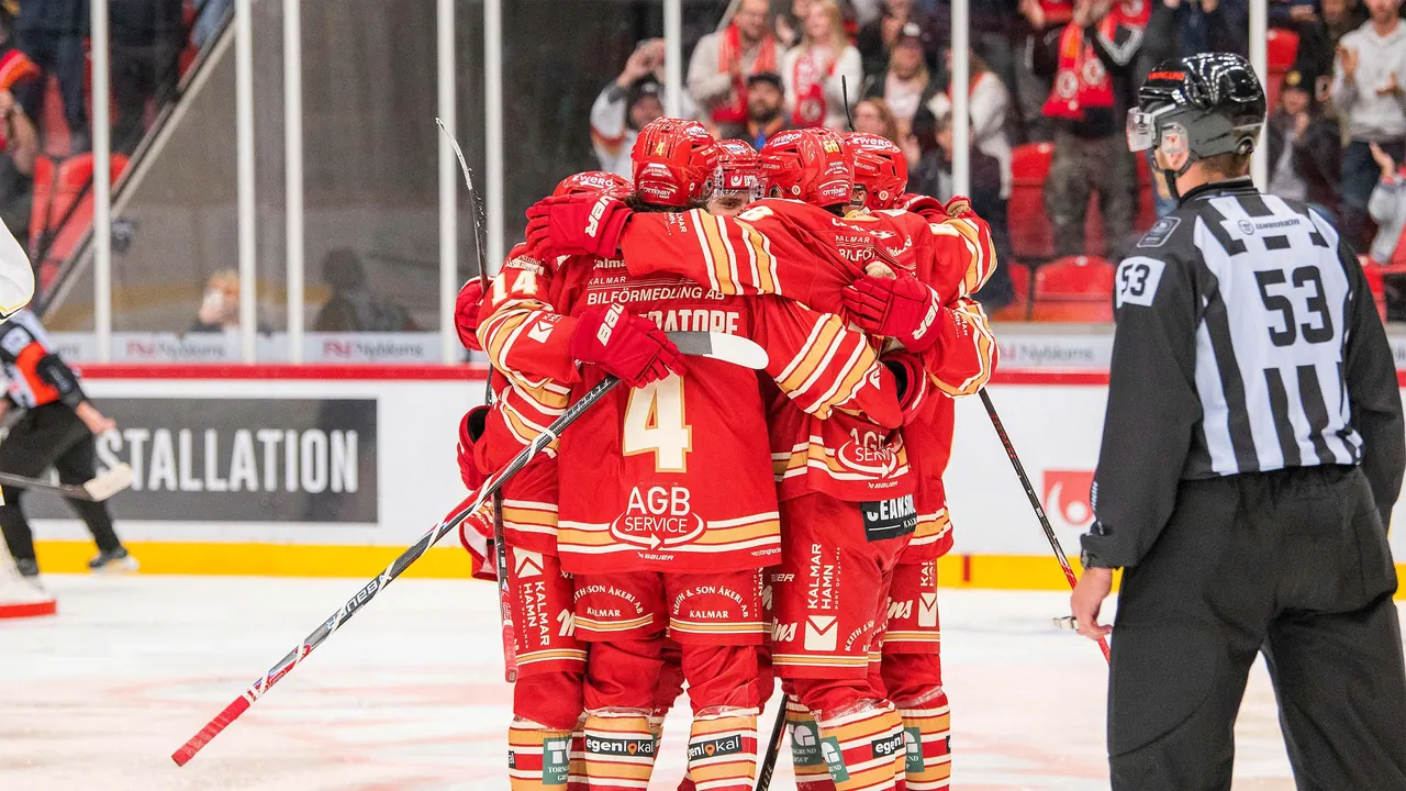 Kalmar HC – Almtuna IS, bild från TV4 Play+