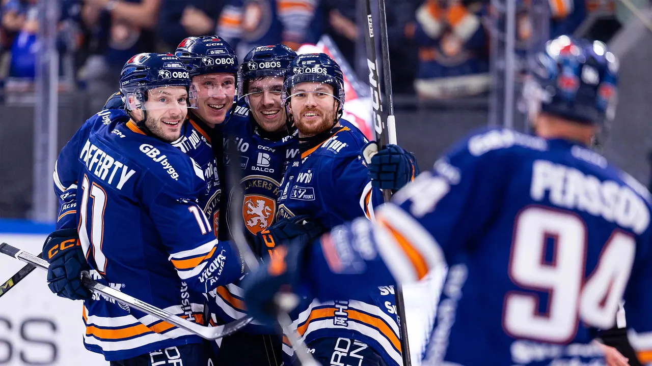 Växjö – Rögle, bild från TV4 Play+