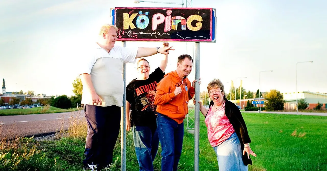 I en annan del av Köping, bild från TV4 Play