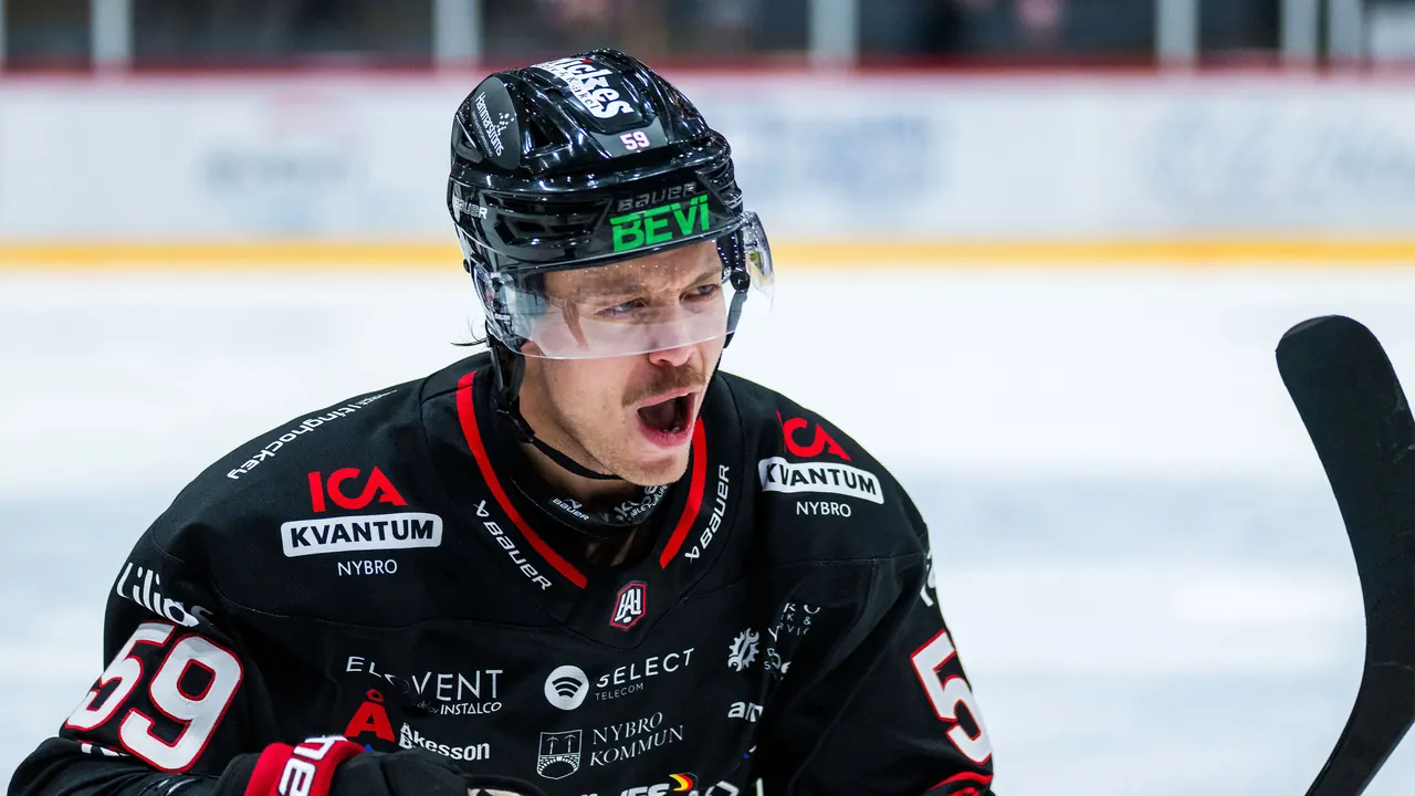 Nybro Vikings IF – Kalmar HC, bild från TV4 Play+
