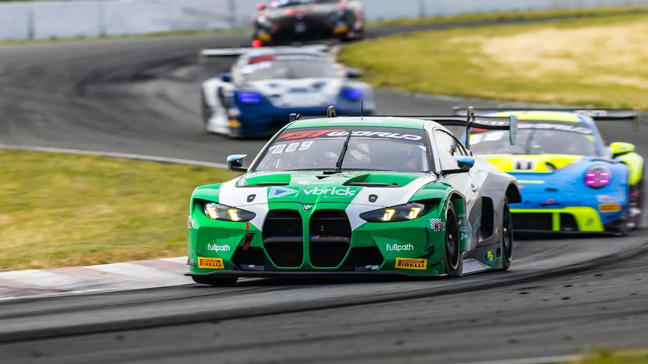 GT World Challenge America: Barber Motorsports Park, bild från Viaplay
