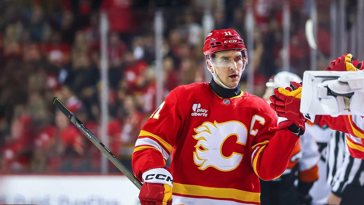 Calgary – Minnesota, bild från Viaplay