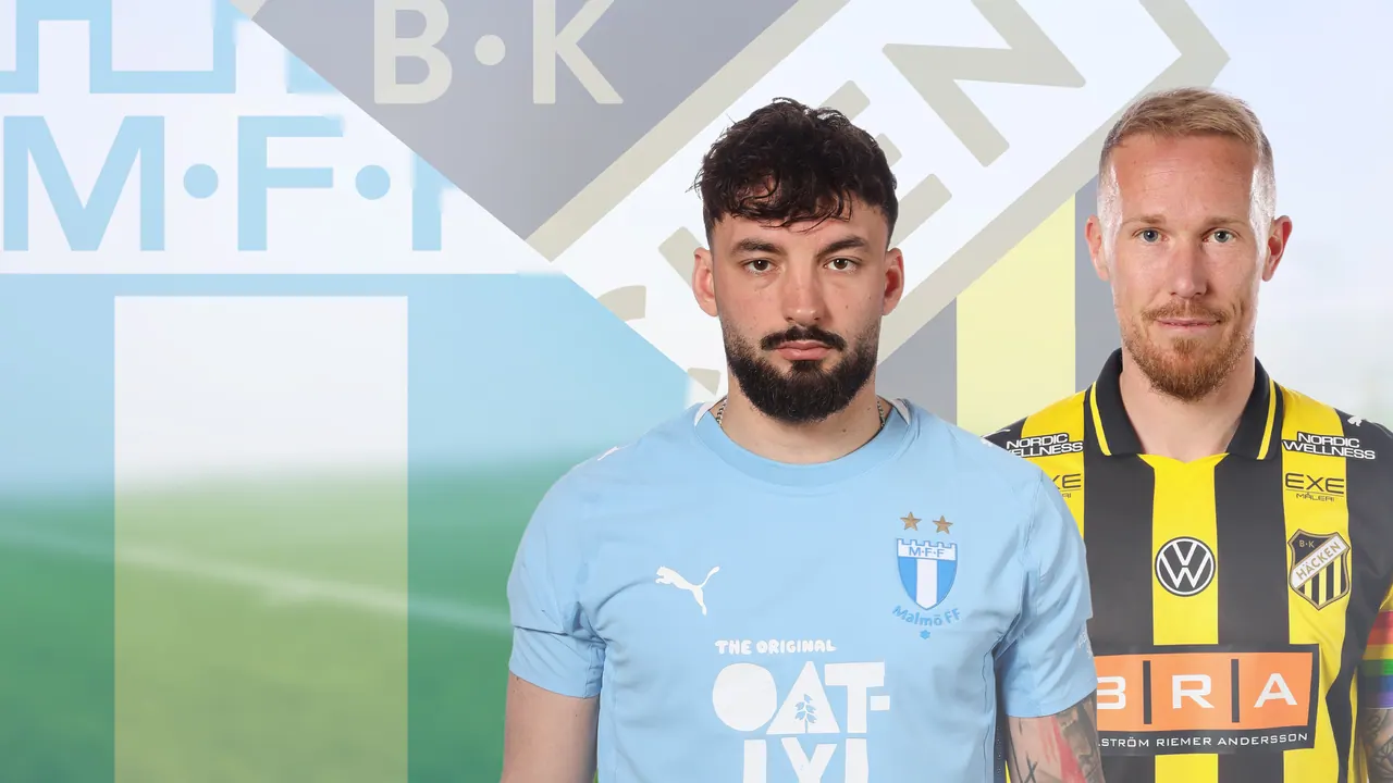 Malmö – Häcken, bild från TV4 Play+
