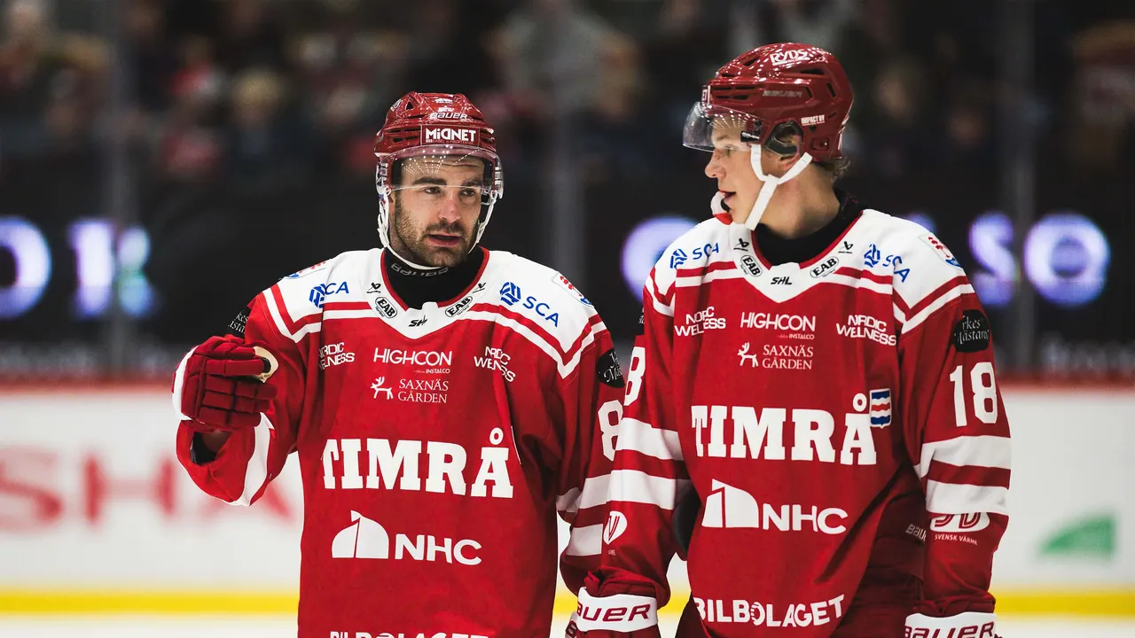 Timrå – Frölunda, bild från TV4 Play+