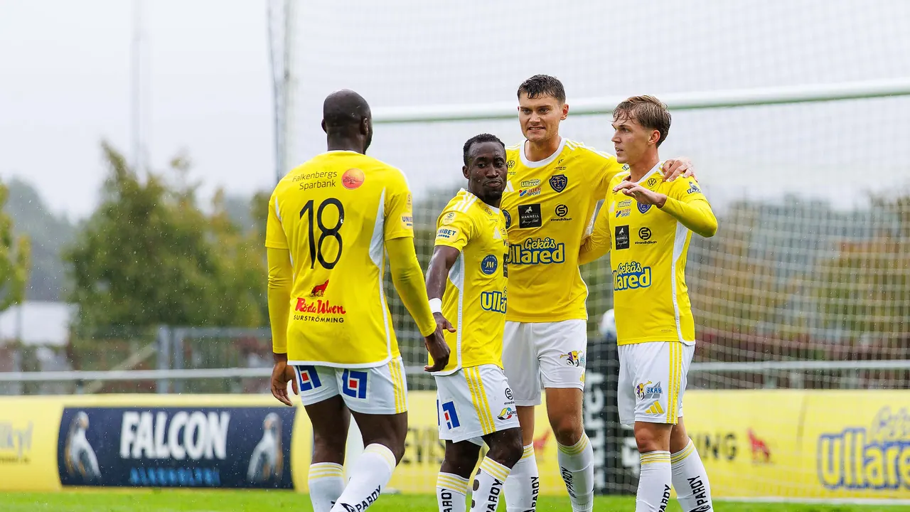 Falkenbergs FF – Landskrona BoIS, bild från TV4 Play+