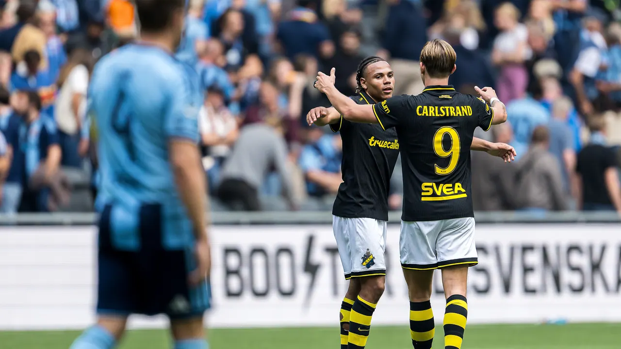 AIK – IF Elfsborg, bild från TV4 Play+