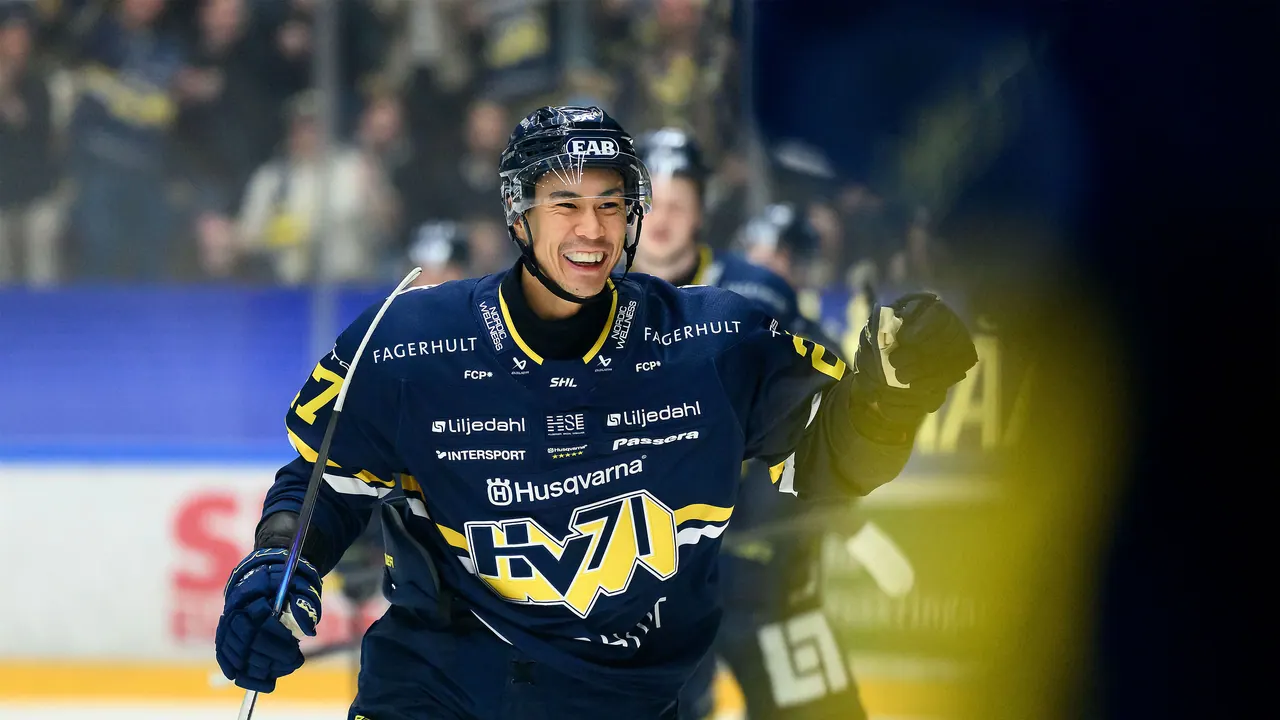 HV71 – Frölunda, bild från TV4 Play+