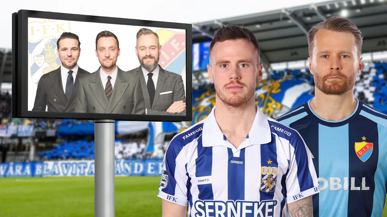 Göteborg – Djurgården, bild från TV4 Play+
