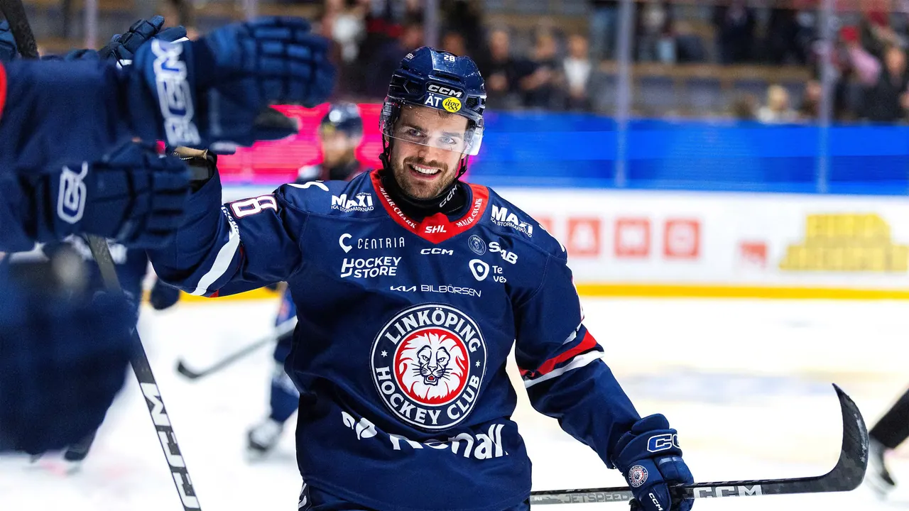 Linköping – Björklöven, bild från TV4 Play+