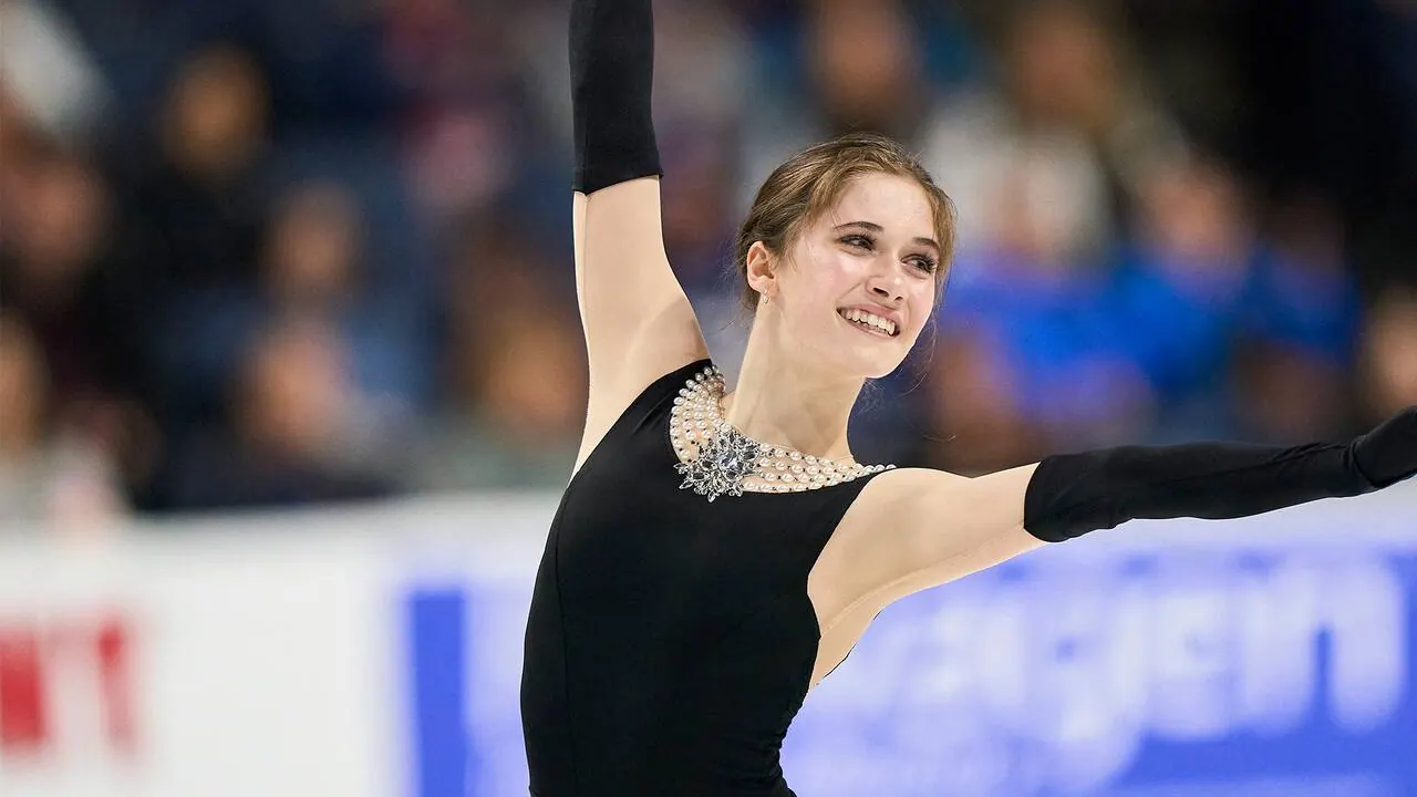 Skate Canada International, bild från Viaplay