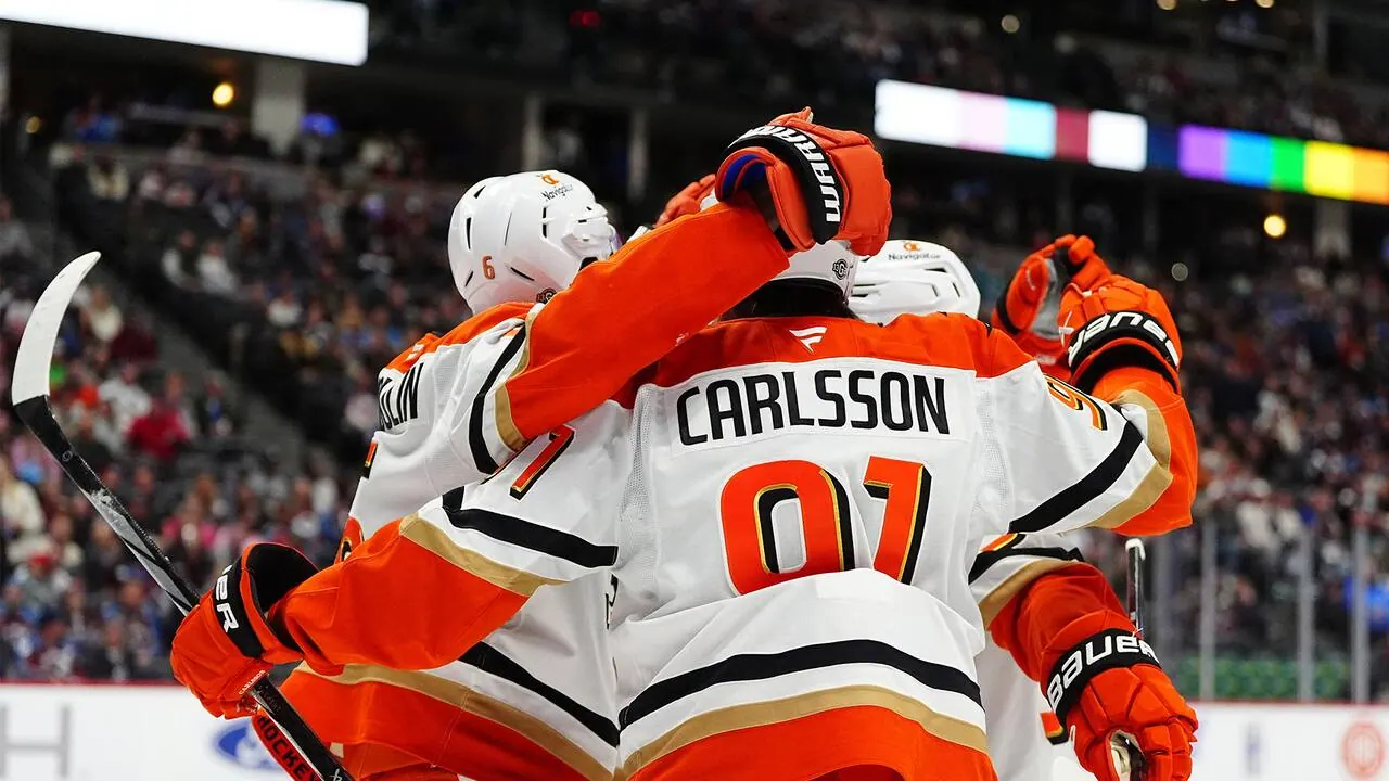 NY Islanders – Anaheim, bild från Viaplay