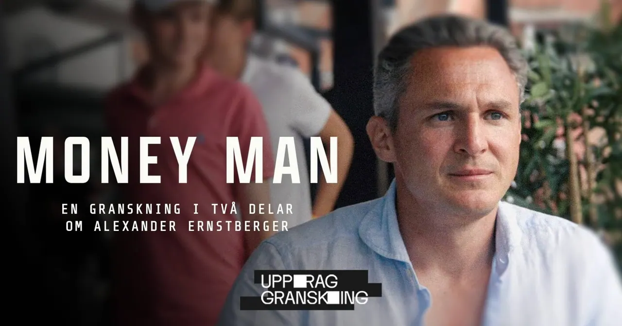 Uppdrag granskning: Money man, bild från SVT Play