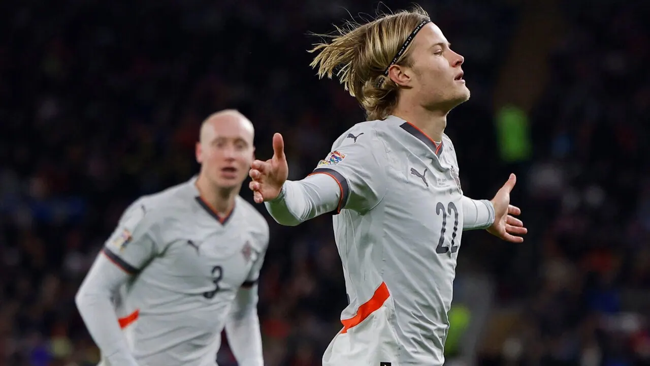 Luxemburg – Island, bild från Viaplay