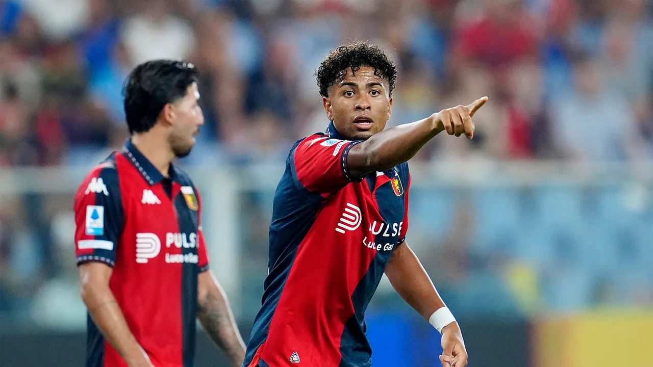 Genoa – Fiorentina Serie A, bild från TV4 Play+