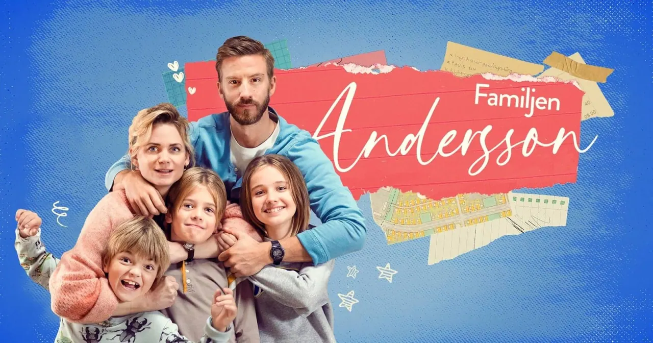 Familjen Andersson, bild från SVT Play