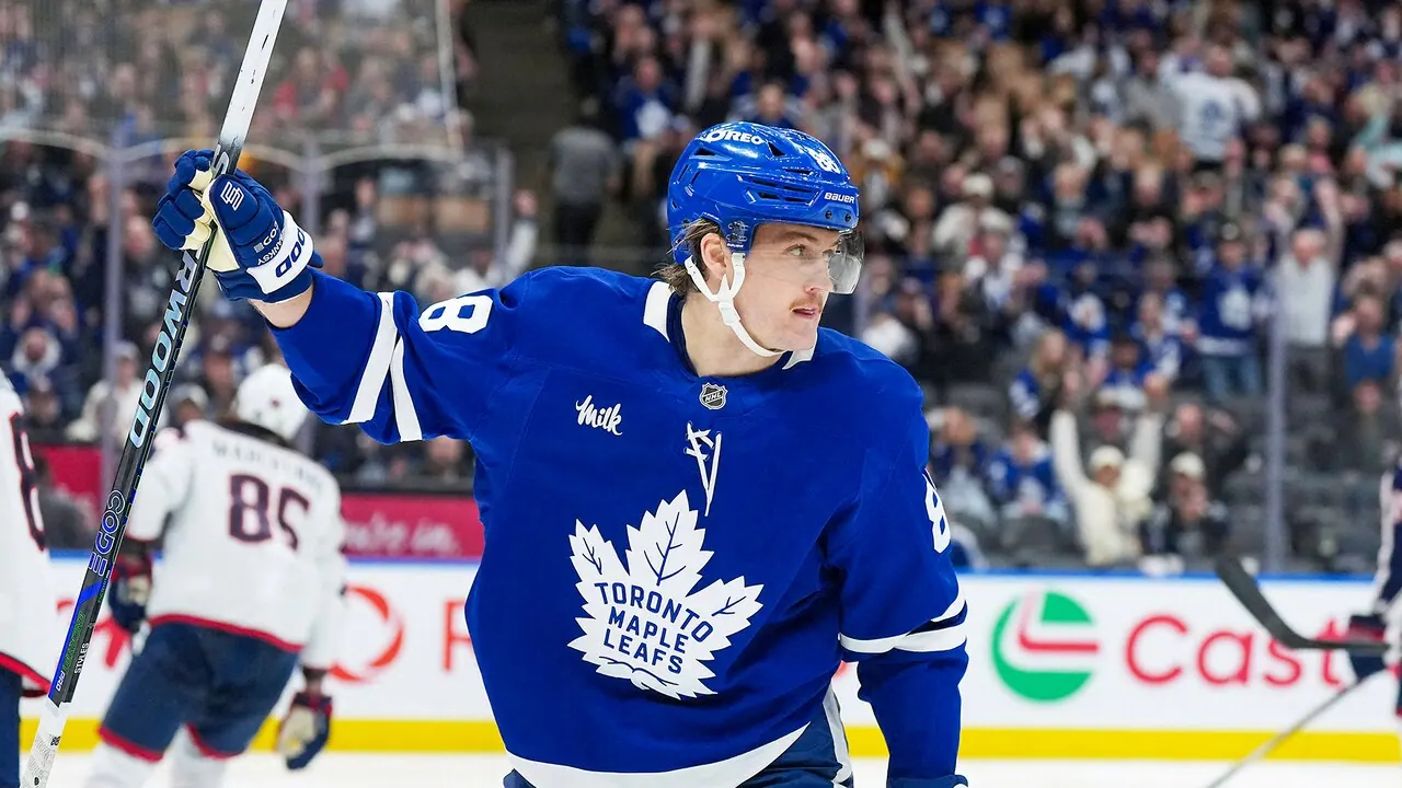 Toronto – NY Islanders, bild från Viaplay