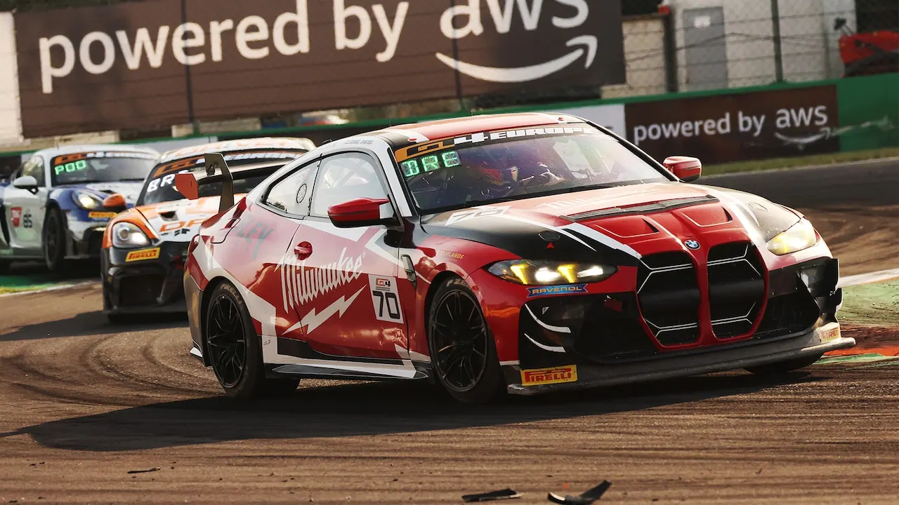 GT World Challenge Europe: Portimao, bild från Viaplay