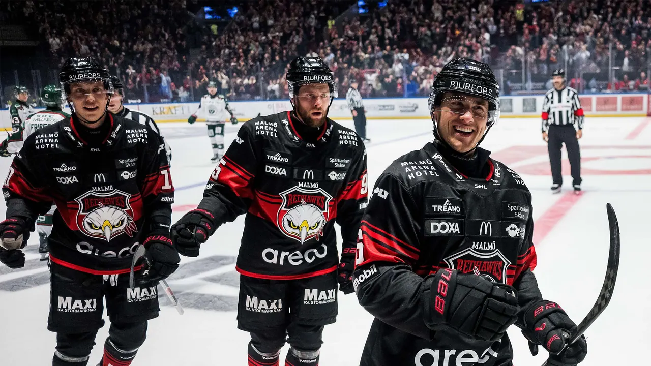 Malmö – Örebro, bild från TV4 Play+