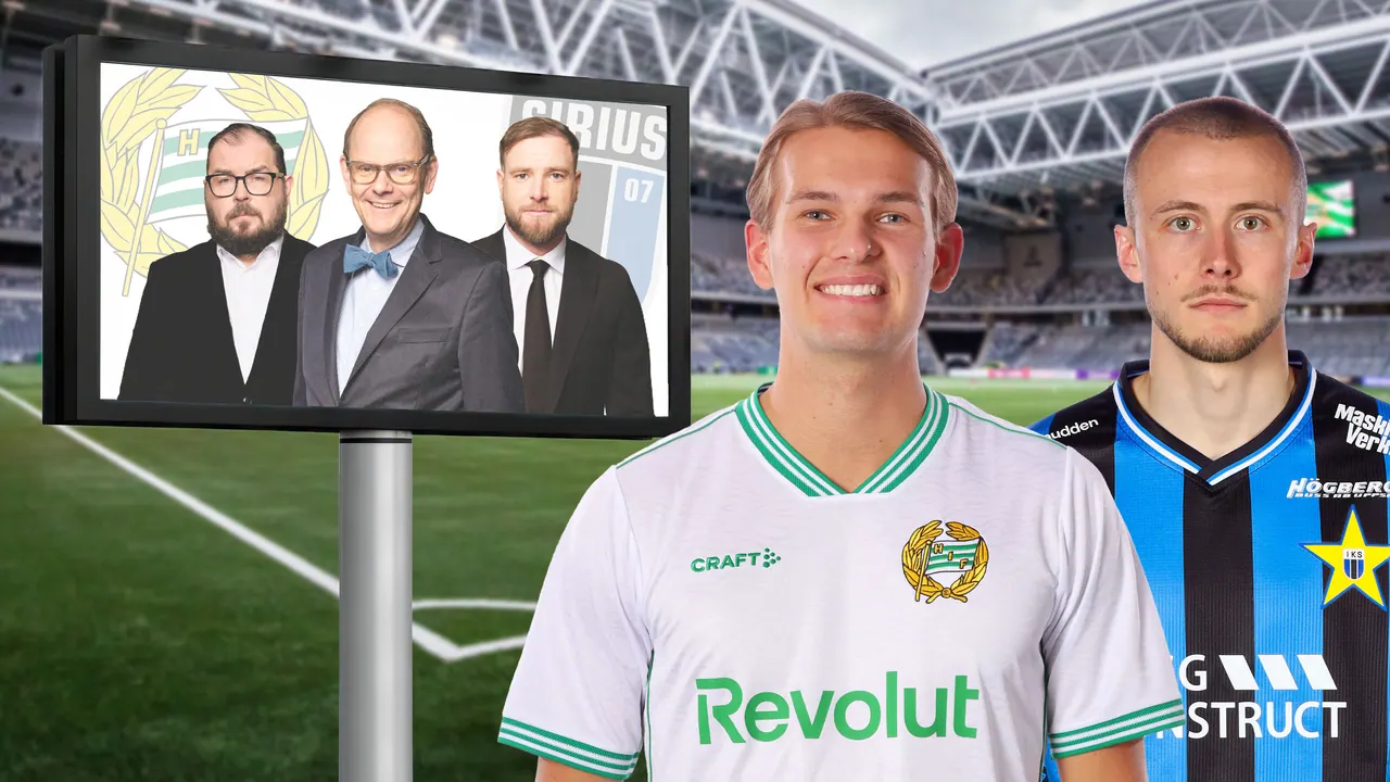 Hammarby – Sirius, bild från TV4 Play+