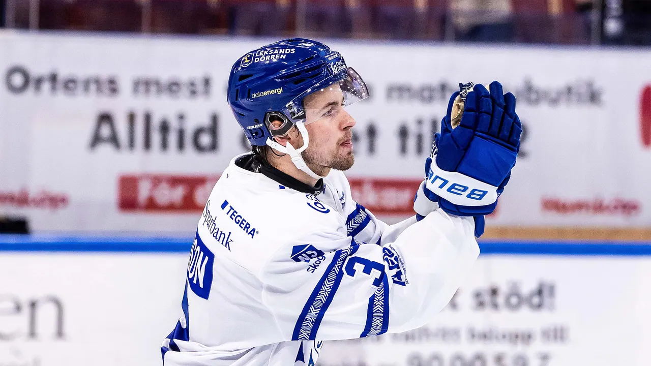 Leksands IF – IK Oskarshamn, bild från TV4 Play+