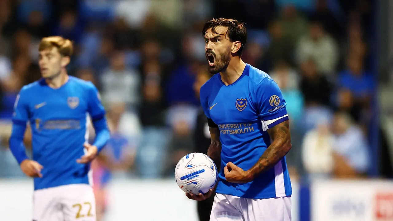 Portsmouth – Swansea, bild från Viaplay
