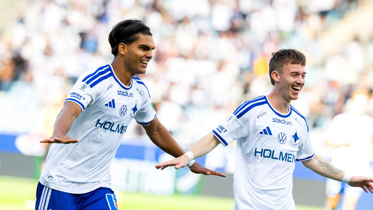 Norrköping – Östersund, bild från TV4 Play+