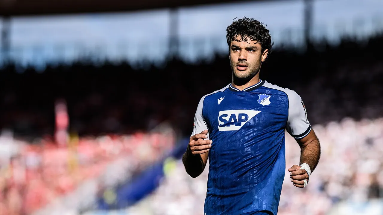 Hoffenheim – HSV, bild från Viaplay