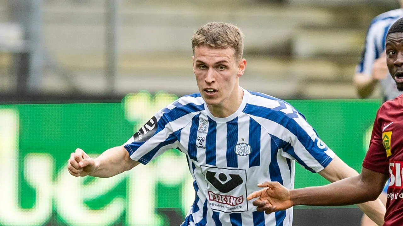 Esbjerg fB – FC Nordsjælland, bild från Viaplay