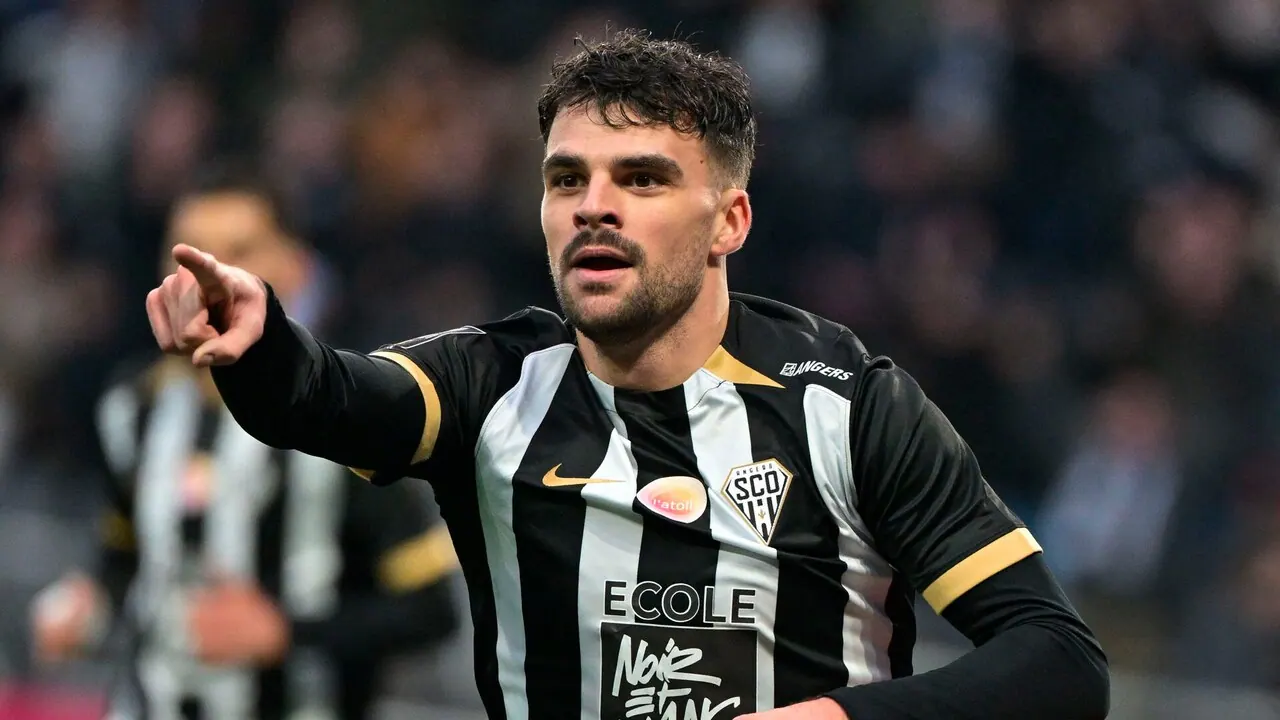 Angers – Nice, bild från Viaplay