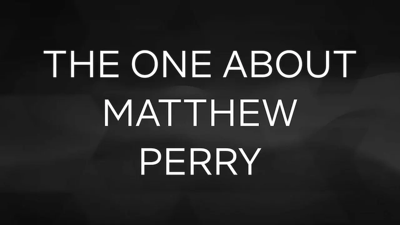 The One About Matthew Perry, bild från Netflix