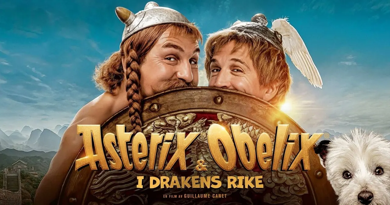 Asterix och Obelix: I drakens rike, bild från SVT Play