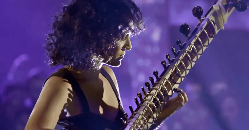 Anoushka Shankar och Gold Panda, bild från SVT Play